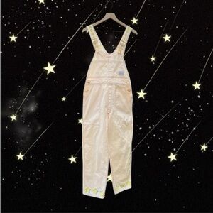 Big Bud Press Cream Overalls with Airbrushed Stars